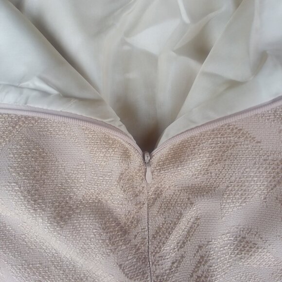 Vintage Louben Gold Pencil Skirt size 8 - Picture 7 of 11